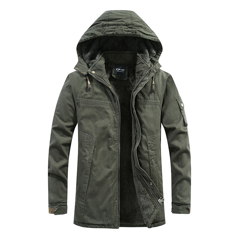 Men's Outdoor Jacket with Fleece Lining Mune Fashion