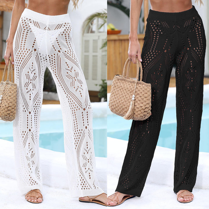 Women's Crochet Beach Pants Mune Fashion