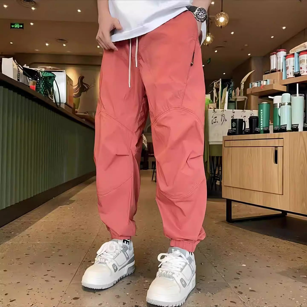 Men's Lightweight Cargo Pants with Practical Side Pockets Mune Fashion