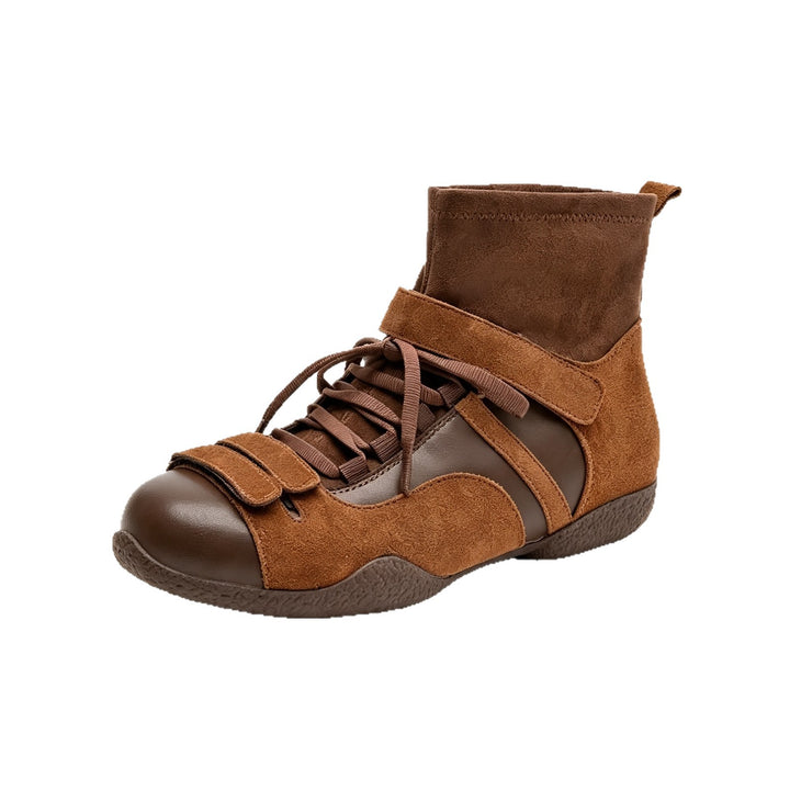 Ladies Athletic High-Top Sneakers Mune Fashion