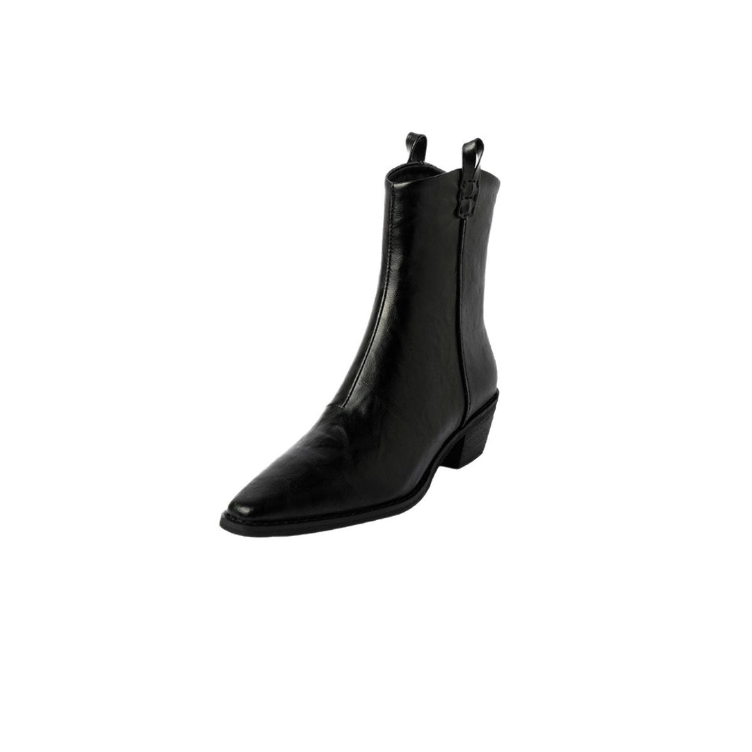 Women's Elegant Ankle Boots with Stylish Strap Mune Fashion