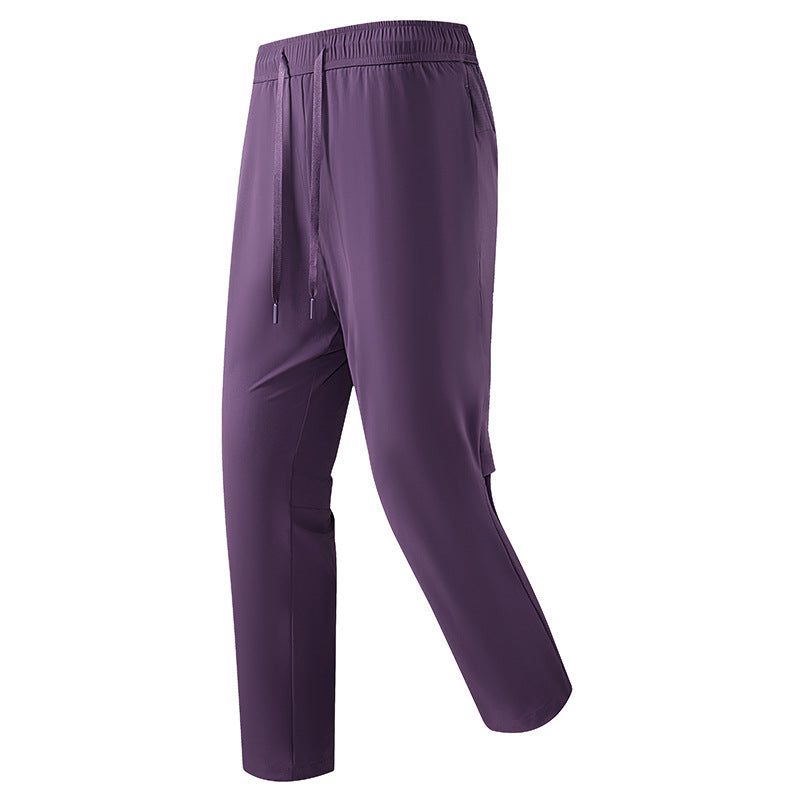 Men's sporty joggers with elastic waistband and side pockets Mune Fashion