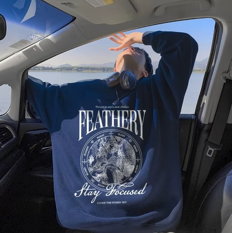 Unisex Casual Sweatshirt with Graphic Print Mune Fashion