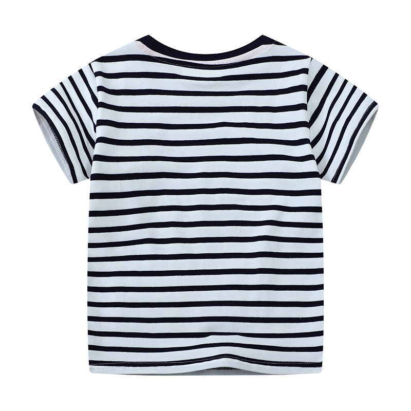 Boys T-shirt with colorful animal motif Mune Fashion