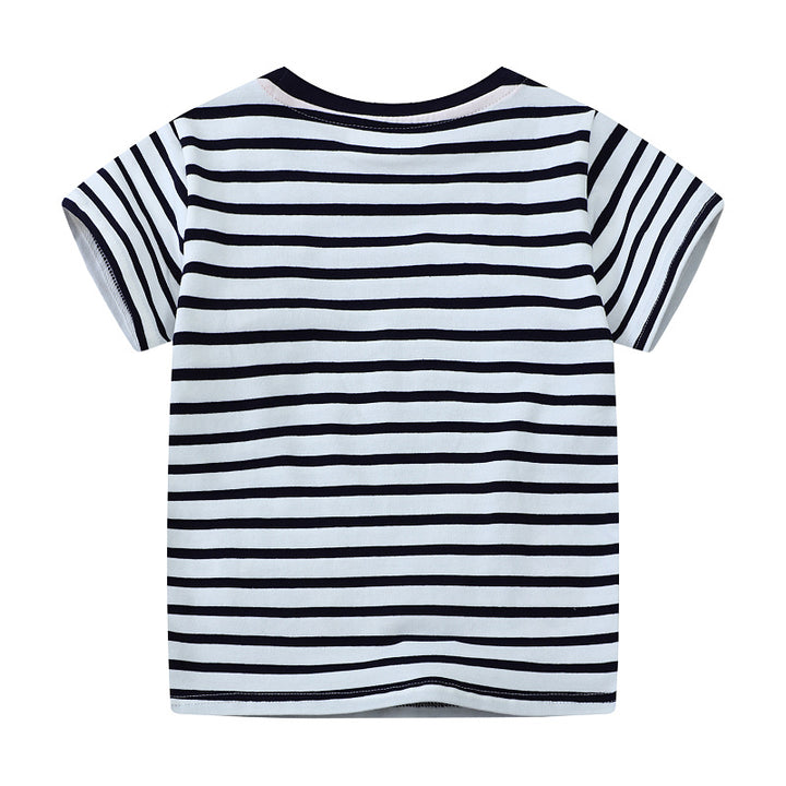 Boys T-shirt with colorful animal motif Mune Fashion