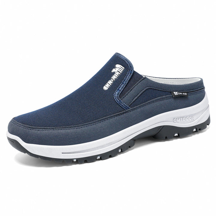 Men's breathable outdoor clog slipper with memory footbed Mune Fashion