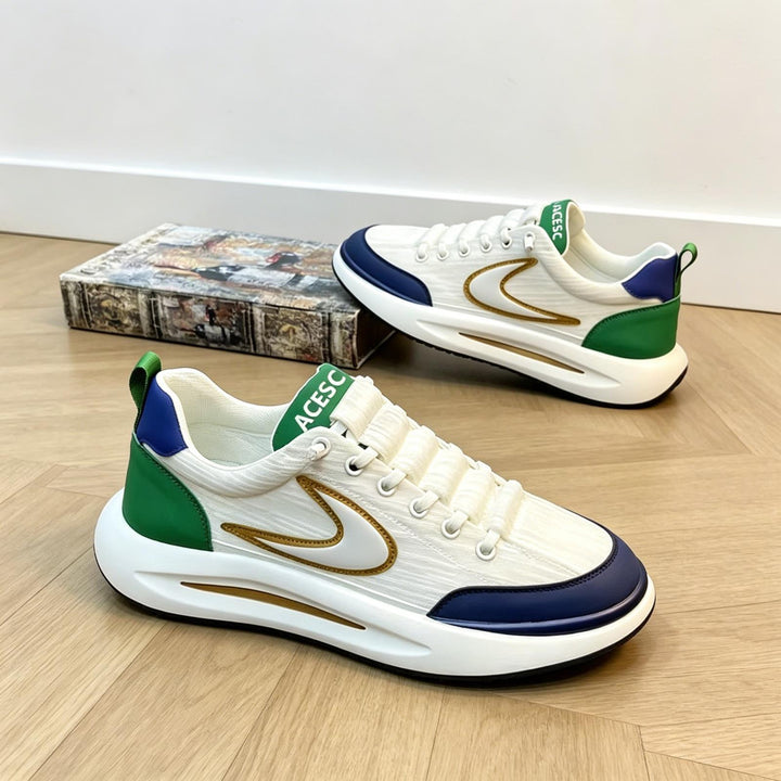 Men's Sporty Sneakers with Cushioned Sole Mune Fashion 1788175498