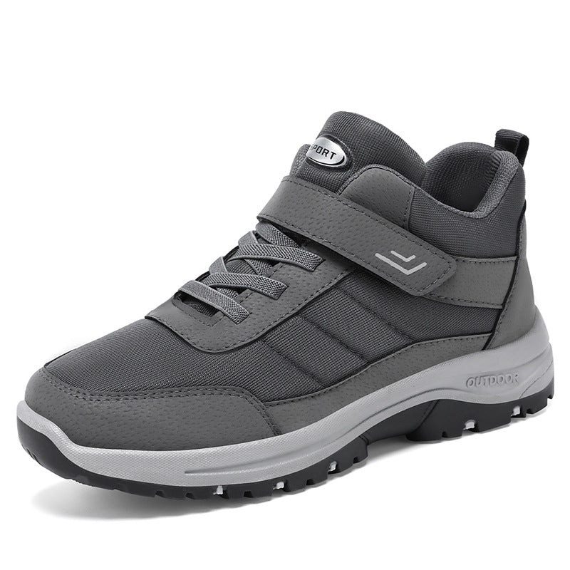 Men's nan multifunctional outdoor half shoe with Velcro straps, shock-absorbing EVA midsole and grippy trail sole Mune Fashion