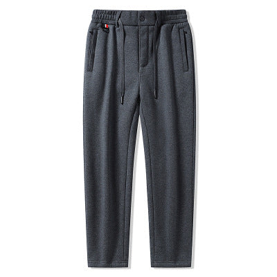 Men's thermo joggers with teddy lining, elastic waistband and zip pockets Mune Fashion