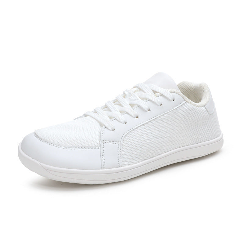 Men's urban city sneaker with seamless mesh and synthetic leather mix, cushioned EVA sole and padded heel support Mune Fashion