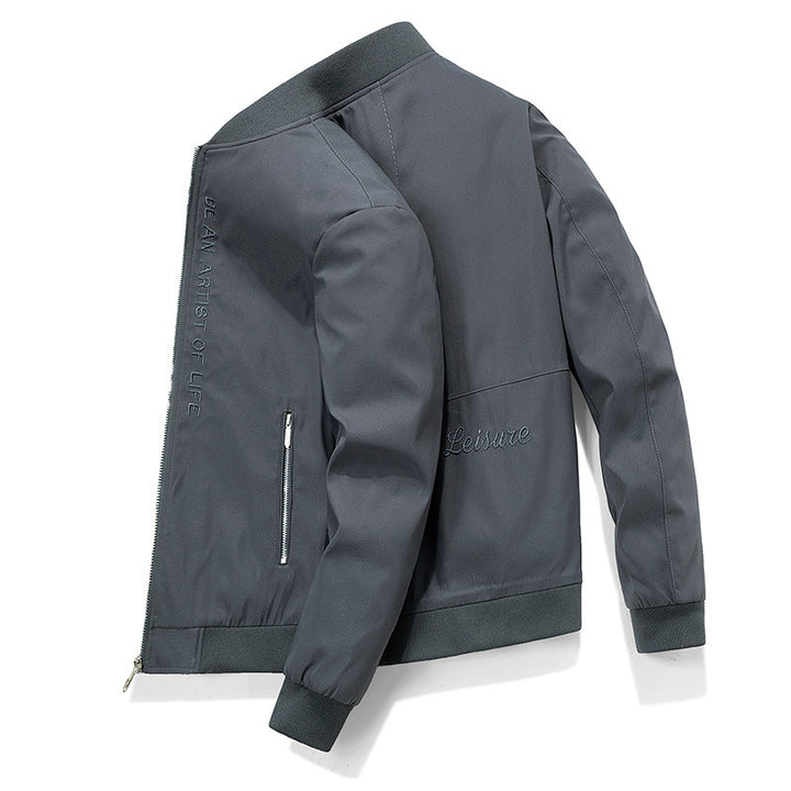 Men's Modern Bomber Jacket with Soft Lining Mune Fashion
