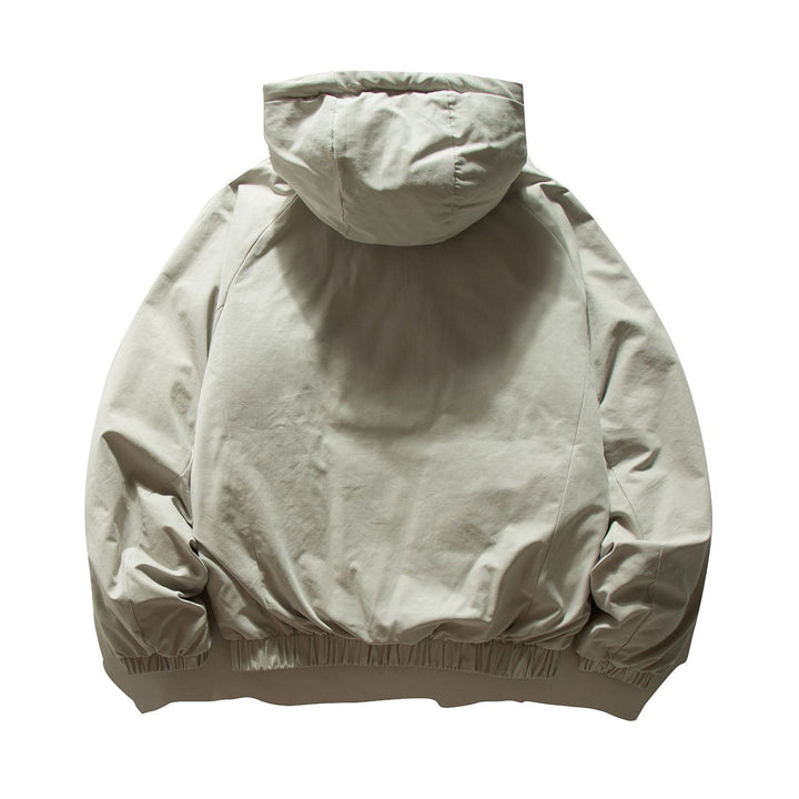 Unisex Oversized padded hoodie jacket with elastic hem and concealed pockets Mune Fashion