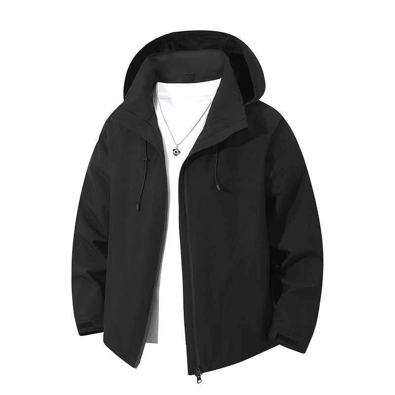 Women's light water-repellent hooded jacket in technical comfort cut Mune Fashion