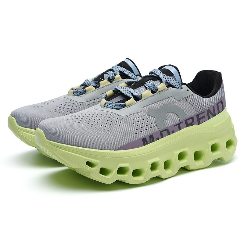 Unisex innovative Waben-Pod-Sneaker with ultra-cushioning hollow chamber midsole and breathable mesh upper Mune Fashion