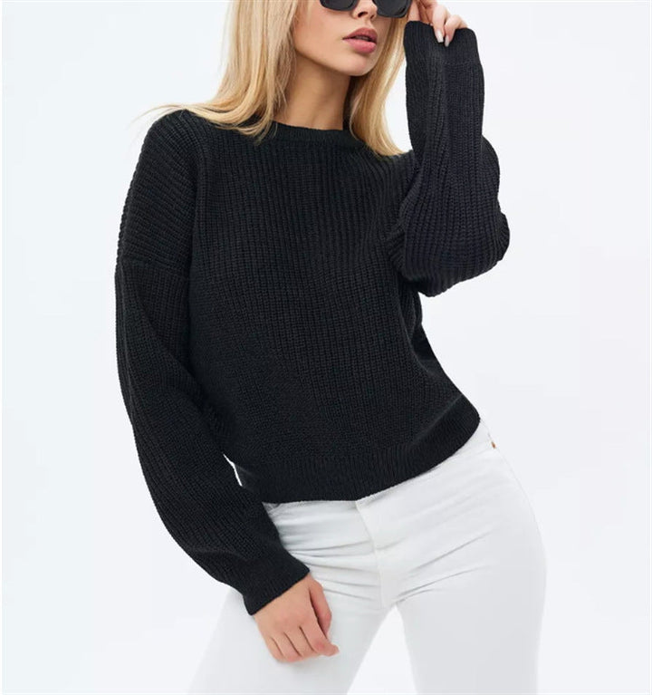Women's Casual Knit Sweater Mune