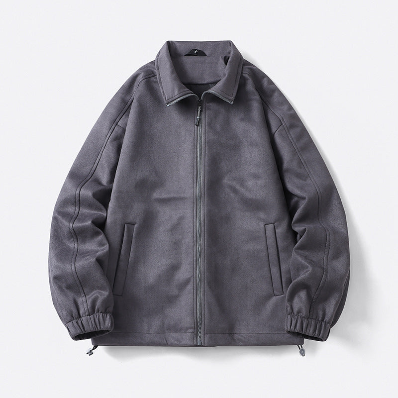 Men's Sporty Transitional Jacket with Stand-up Collar Mune Fashion