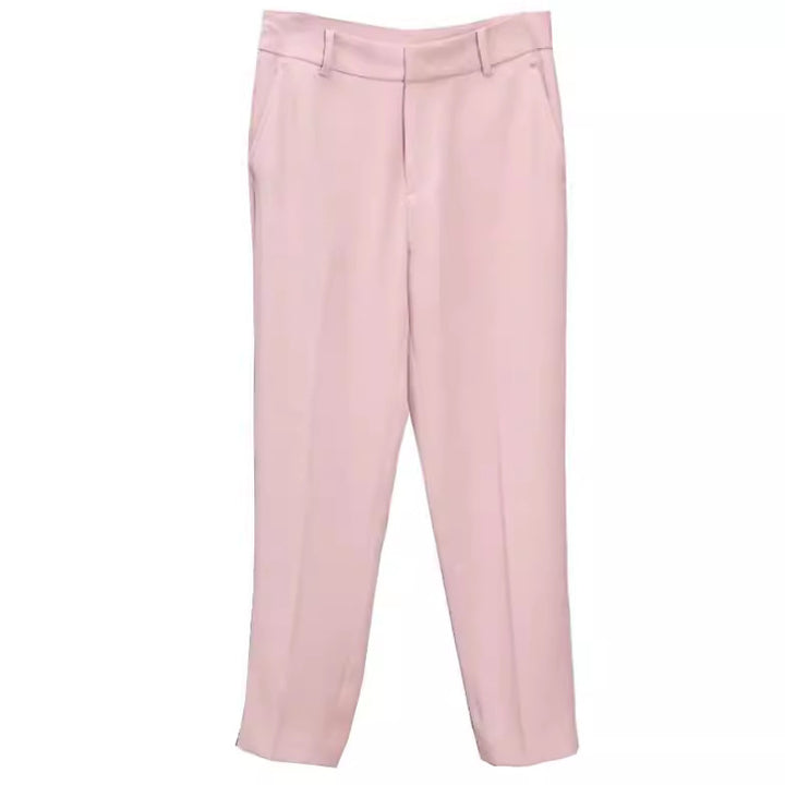 Women High-Waisted Business Pants Mune Fashion