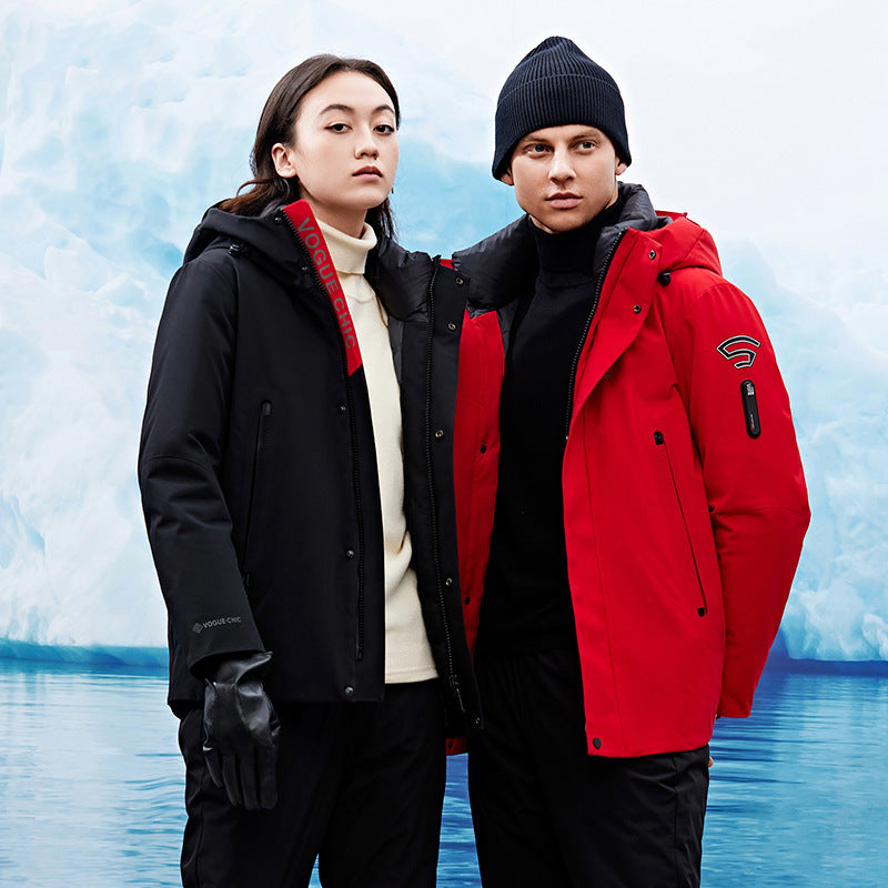 Men's windproof and breathable softshell parka with hood Mune Fashion