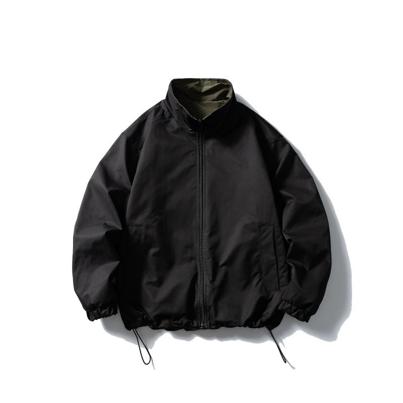 Men's wind and transitional jacket in boxy cut with drawstring hem Mune Fashion