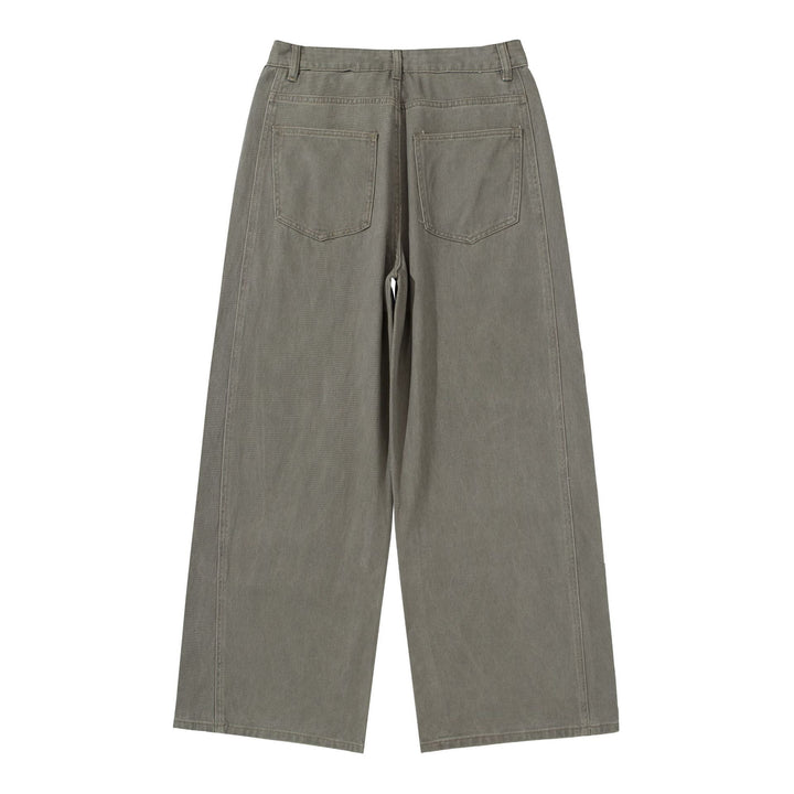 Women's High-Waisted Utility Culotte Pants with Wide Legs and Patch Pockets Mune Fashion