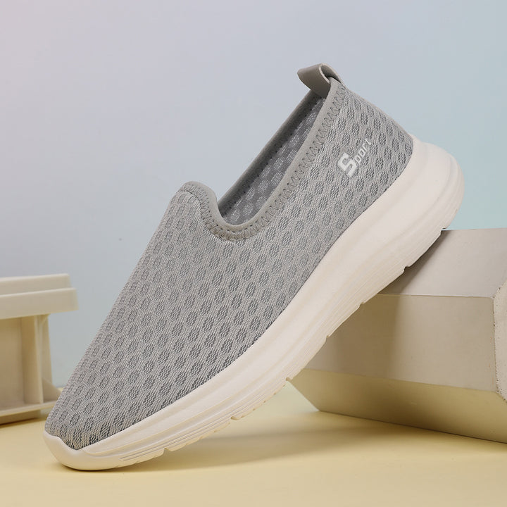 Women's ultra-lightweight knit slip-on shoe with seamless upper material, cushioned comfort sole, and flexible outsole Mune Fashion