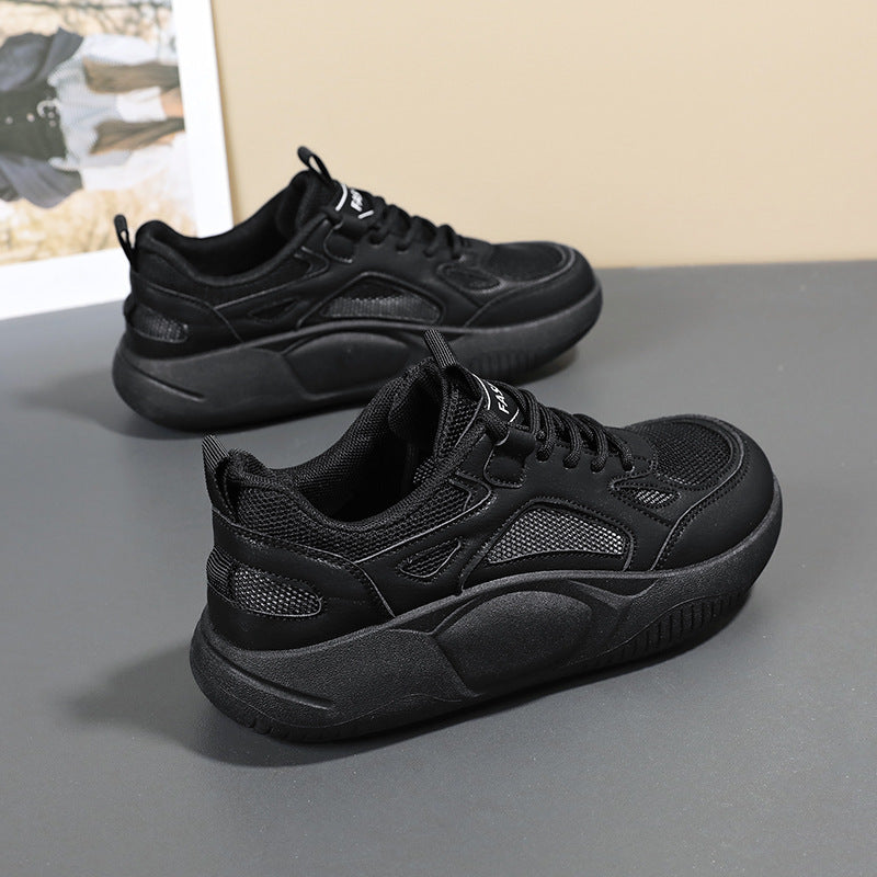 Women's sporty platform sneaker with breathable mesh fabric and cushioned ergonomic sole Mune Fashion