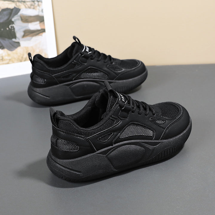 Women's sporty platform sneaker with breathable mesh fabric and cushioned ergonomic sole Mune Fashion