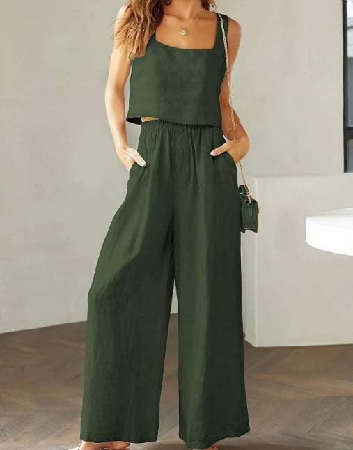 Women's airy two-piece ensemble with a loose fit Mune Fashion