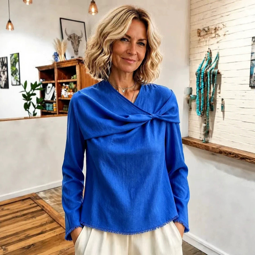 Ladies Elegant and Comfortable Blouse Mune Fashion