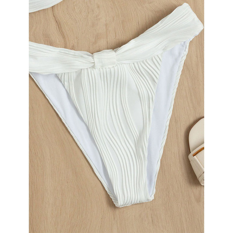 Women's bandeau bikini with sophisticated wrap detail Mune Fashion