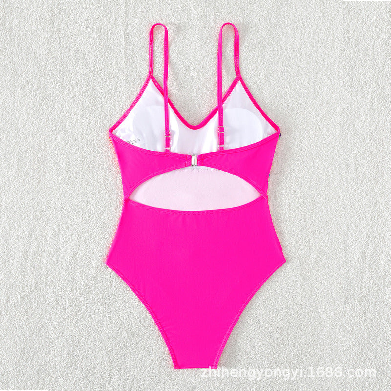 Women's swimsuit with colorful fringe design Mune Fashion