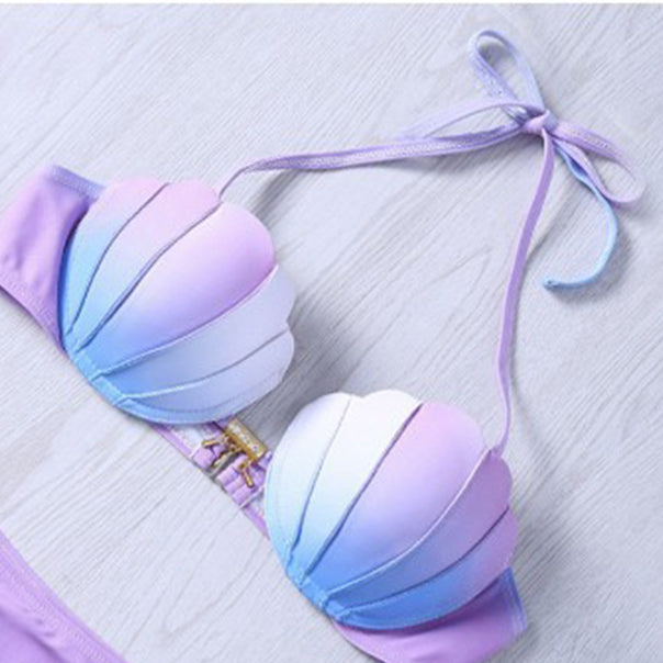 Women’s Bikini Top with Ruffle Design Mune Fashion