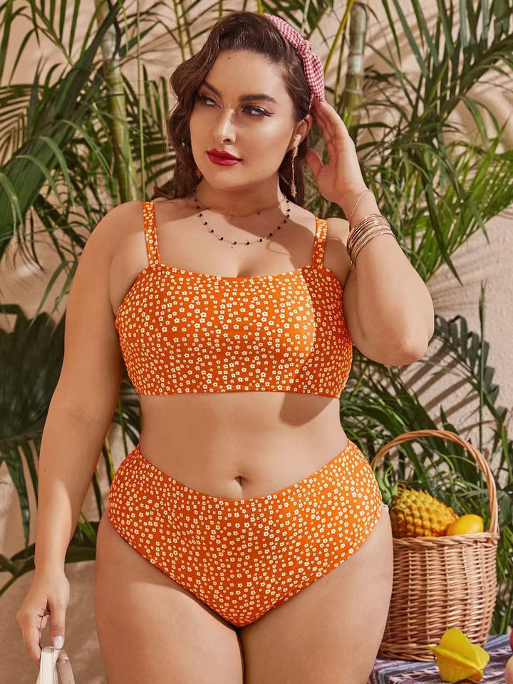 Women High-Cut Bikini with Playful Polka Dot Design Mune Fashion