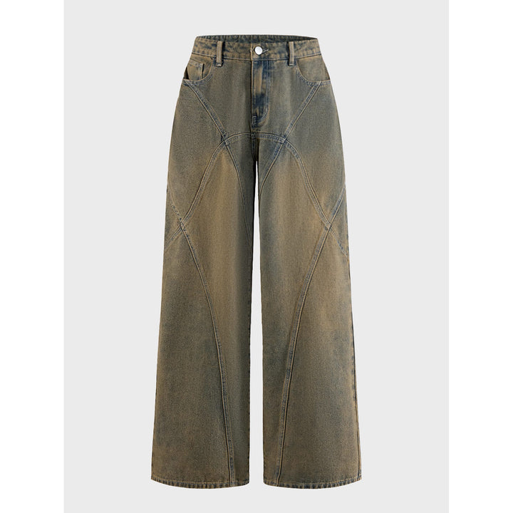 Ladies Wide Jeans Mune Fashion