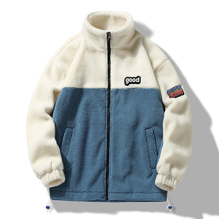 Men's Cozy Fleece Jacket with Hood Mune Fashion