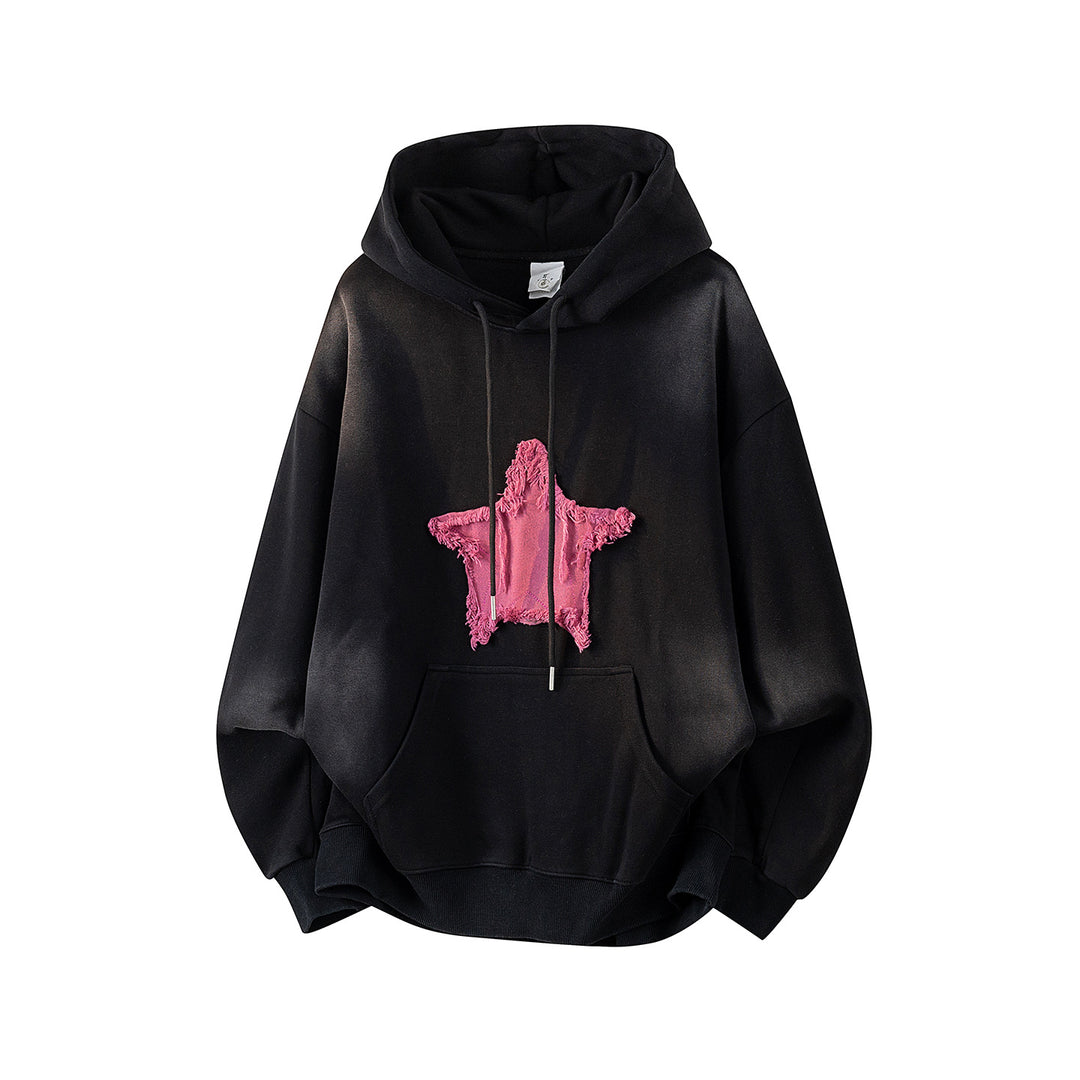 Unisex Oversize Hoodie with handwritten graphic print, kangaroo pocket & ribbed hem Mune Fashion
