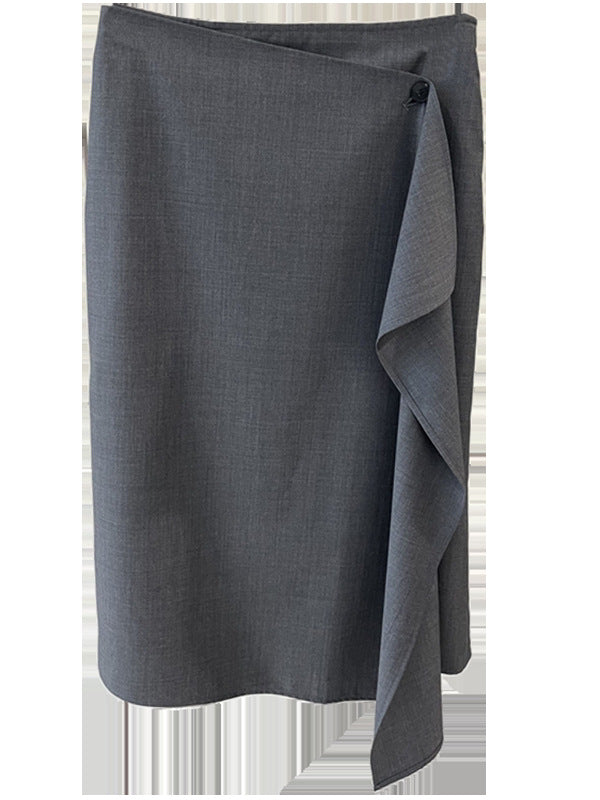 Ladies Elegant Wrap Skirt Mune Fashion