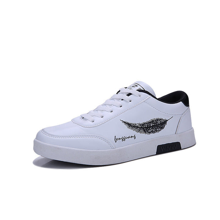 Women's Fashion Sneakers with Distinctive Feather Design and Sporty Comfort Mune Fashion