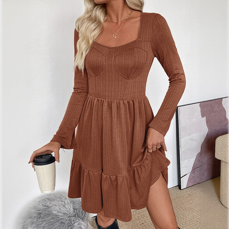 Women's Flowing Ruffle Dress Mune Fashion