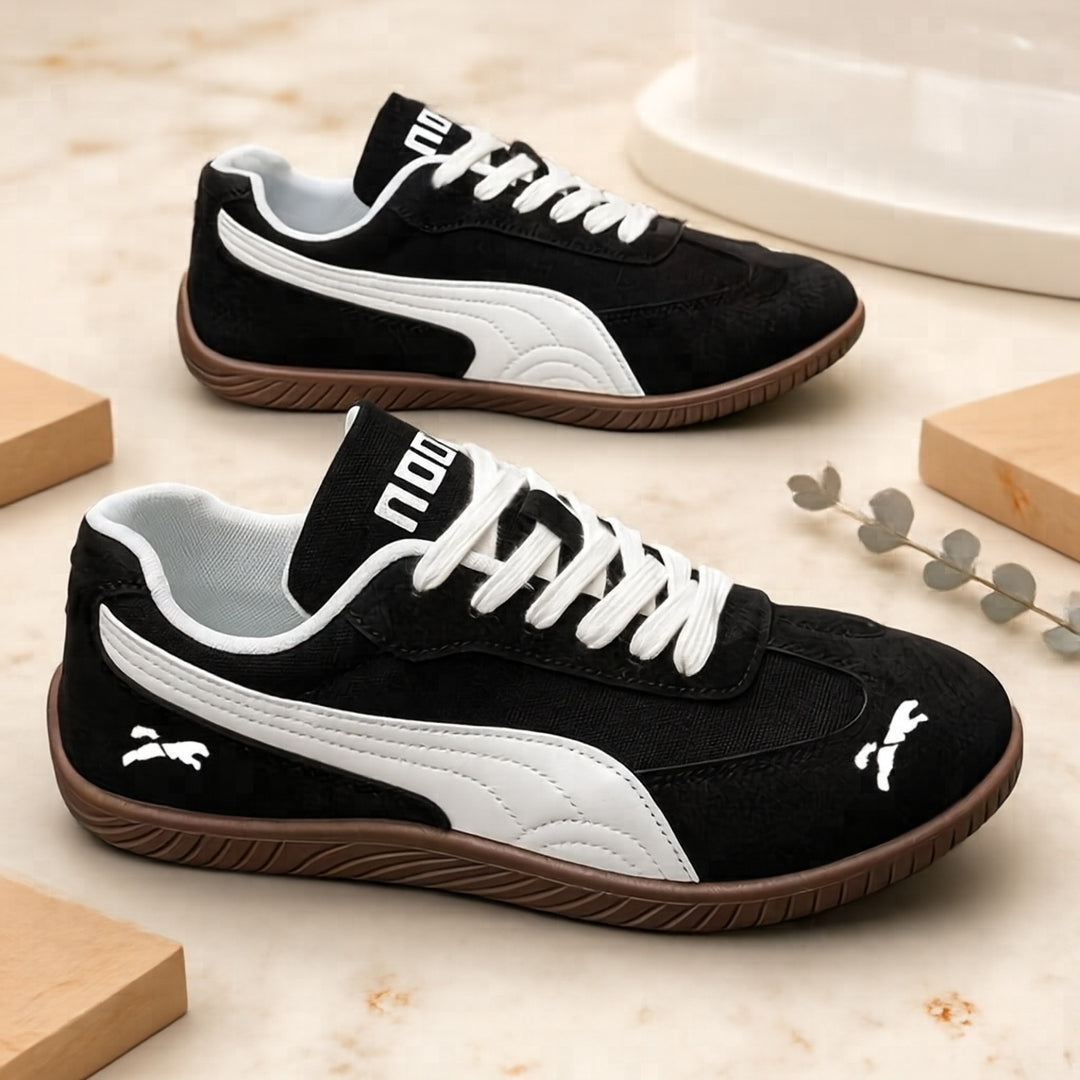 Men's Sporty Suede Sneakers Mune Fashion