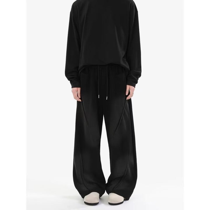 Men's Extreme Oversize Jogging Pants with extra wide leg, drawstring and side pockets Mune Fashion