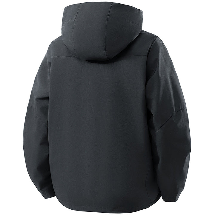 Men's Technical Softshell Outdoor Jacket with Hood water- and windproof membrane sealed zippers Mune Fashion