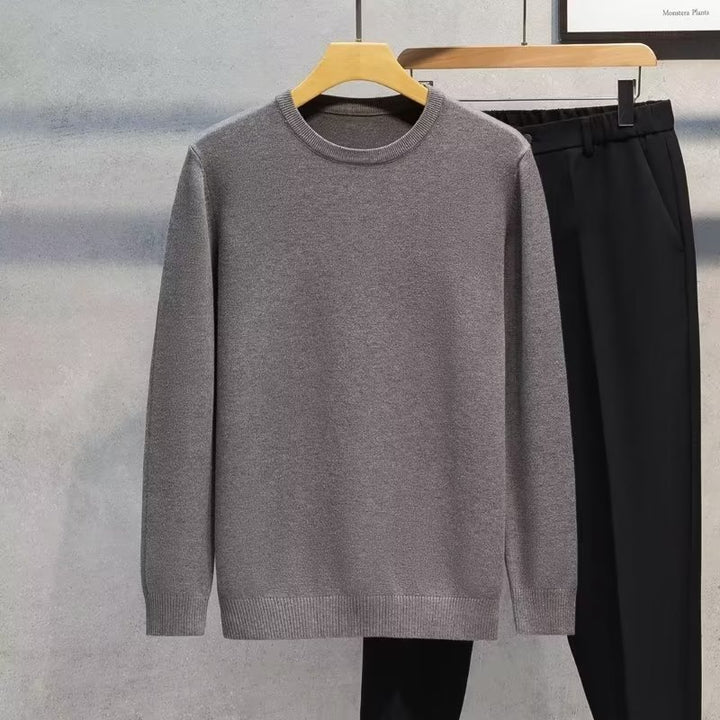 Men's Classic Crew Neck Sweater Mune Fashion
