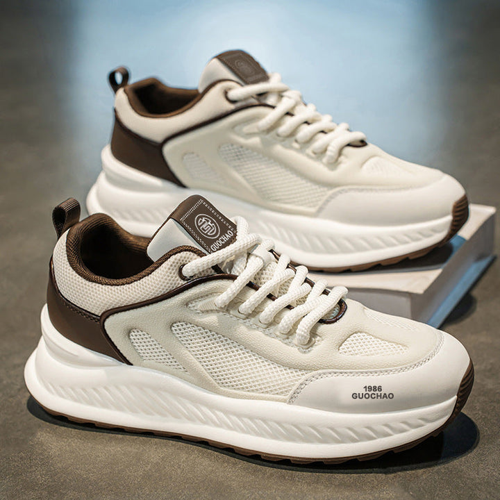 Women's Sporty Casual Sneakers with Breathable Mesh Upper and Cushioned Sole Mune Fashion