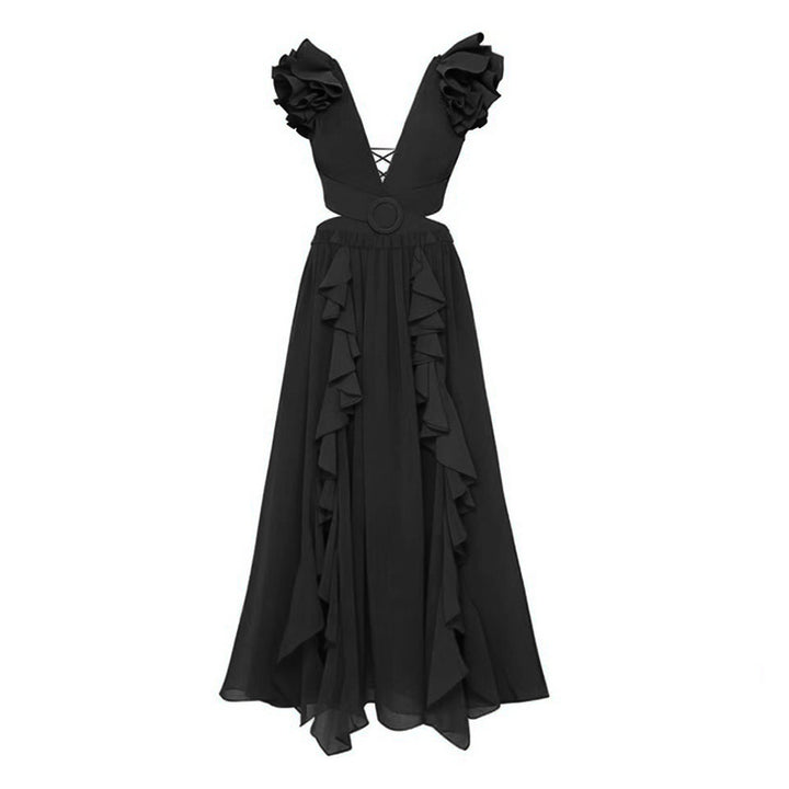 Women's swimsuit with voluminous ruffle details and exciting cut Mune Fashion