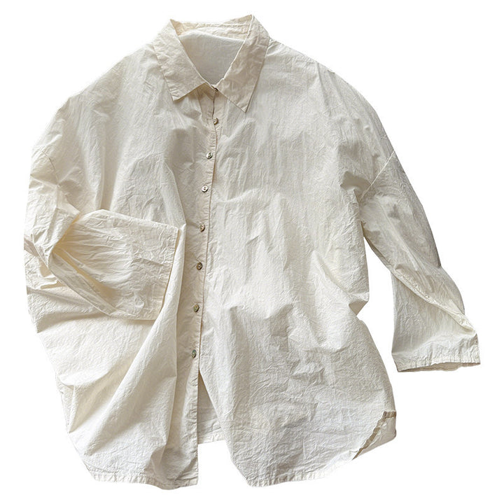 Women's Casual Cotton Blouse Mune Fashion