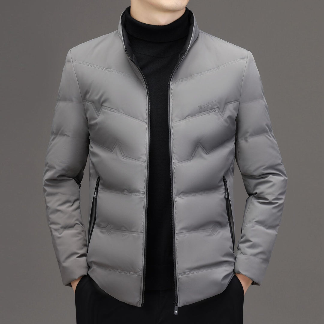 Men's quilted shirt jacket with light thermal lining Mune Fashion