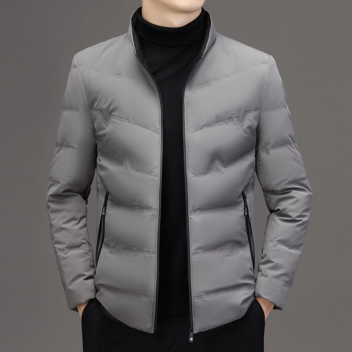 Men's quilted shirt jacket with light thermal lining Mune Fashion