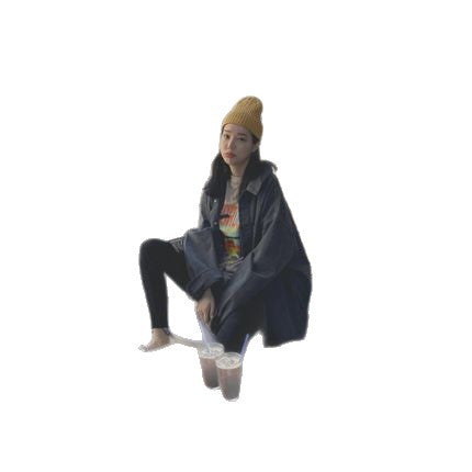Women Oversized Hoodie Jacket in Utility Style Mune Fashion