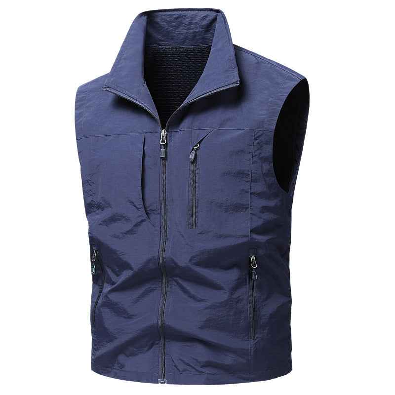 Men's Multifunctional Vest with Practical Pockets Mune Fashion